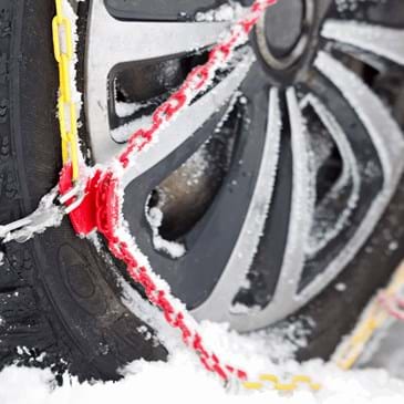 Sneeuwkettingen Gebruiken